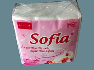 Khăn giấy NAPKIN Sofia hồng - NKSFAH